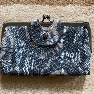 HOBO The Original Alice Snakeskin wallet